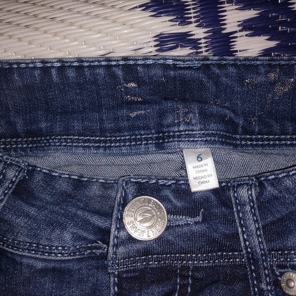 SEVEN 7 Rocker Slim Boot Jean 26 inch inseam. - Picture 4 of 9